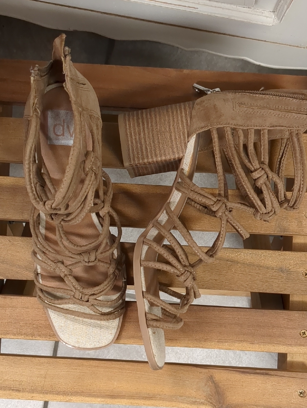 DV by Dolce Vita  Strappy Block Heel Sandals